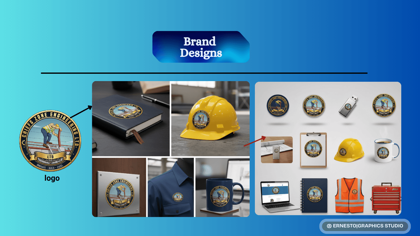 Ernest Boakye Portfolio - Brand Designs